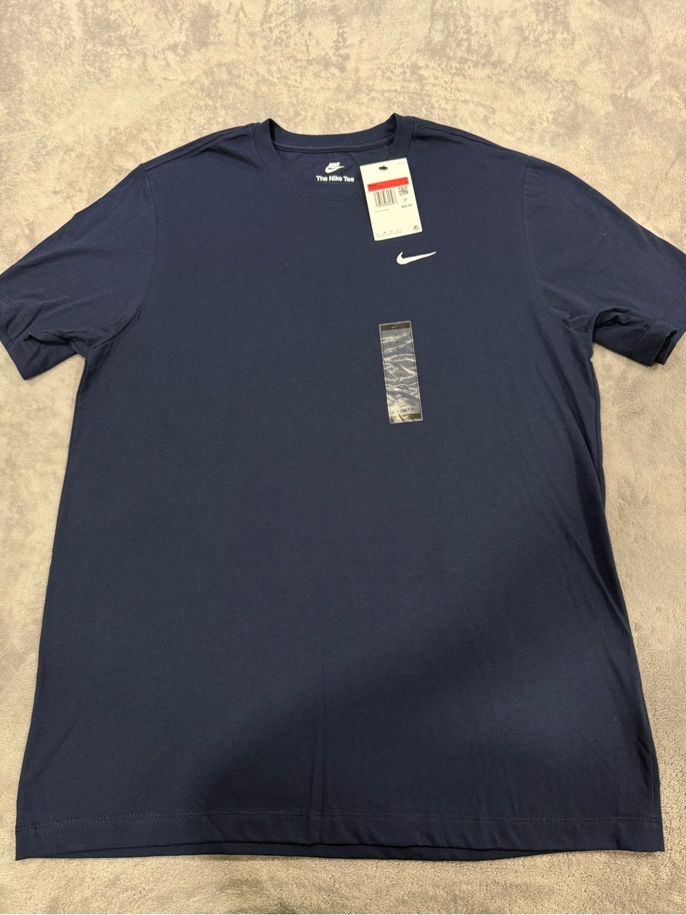 Nike The Nike Tee Short Sleeve Tee Blue Large